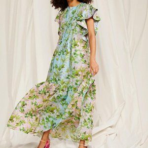 Cynthia Rowley Nairobi Cotton Kaftan ombre - NWT